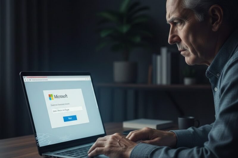 How a Fake Microsoft Login Trap Could Steal Your Password – And How to Avoid It