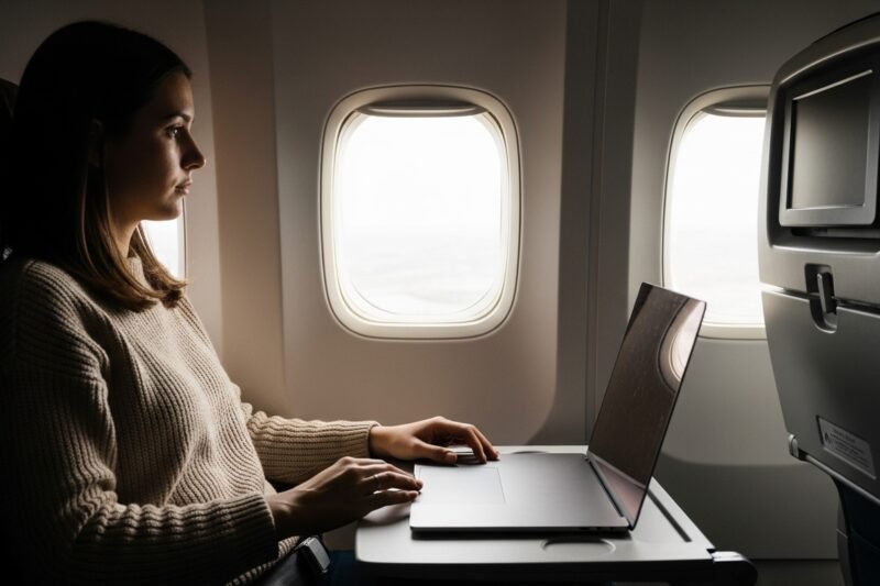 Don’t Make This Common Mistake with Your Laptop on a Plane