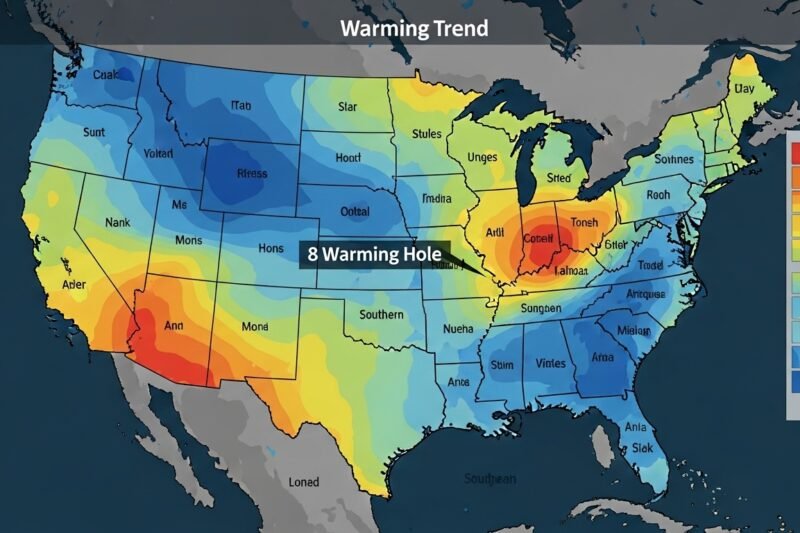 Scientists Find Most U.S. States Are Warming, But These 8 Are Notable Exceptions
