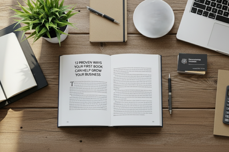 12 Proven Ways Your First Book Can Help Grow Your Business